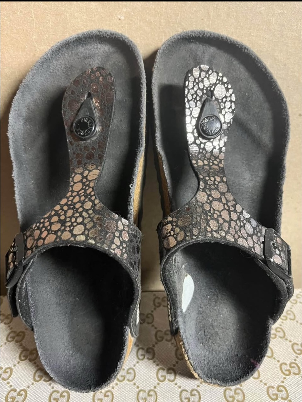 Sz 4/35 BIG GIRLS BIRKENSTOCK ARIZONA SANDALS